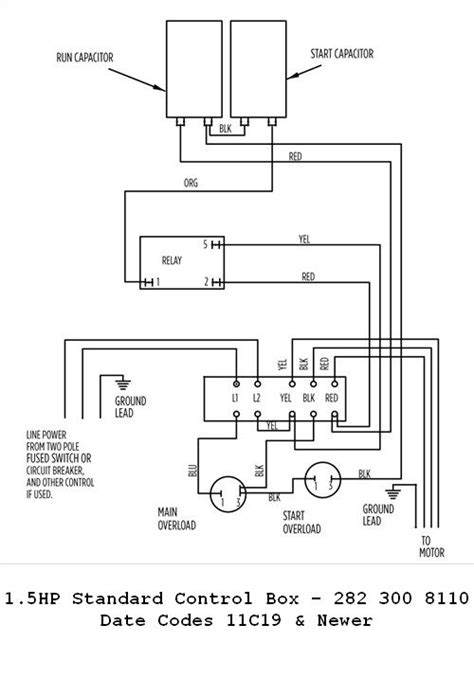 franklin electric 1 2 hp control box wiring diagram|franklin 275411102 manual.